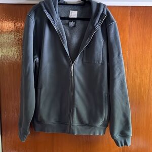 Vuori Men’s XL Seaside Full-zip Hoodie in Lake